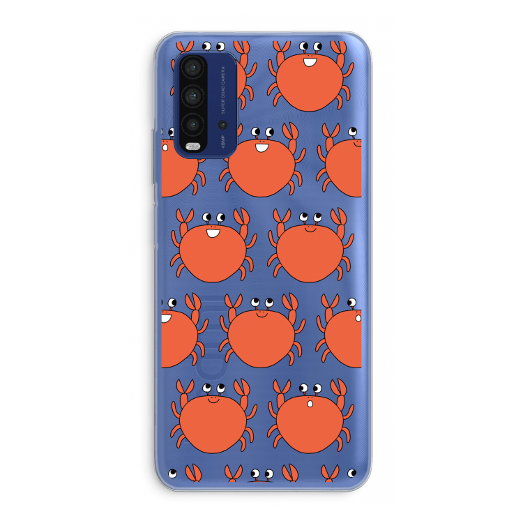 Krab: Xiaomi Redmi 9T Transparant Hoesje
