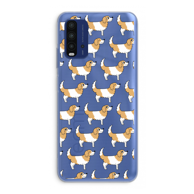 Doggy: Xiaomi Redmi 9T Transparant Hoesje
