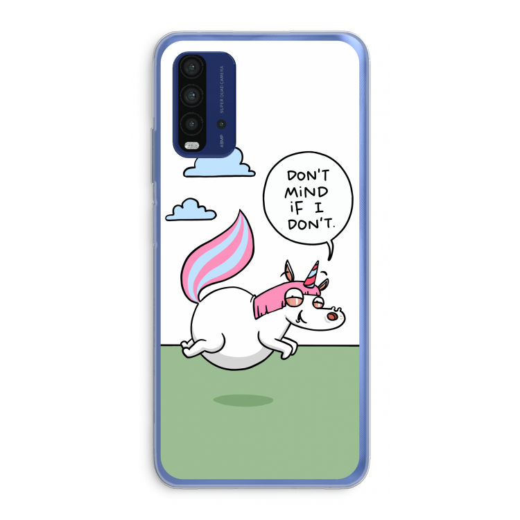 Unicorn: Xiaomi Redmi 9T Transparant Hoesje