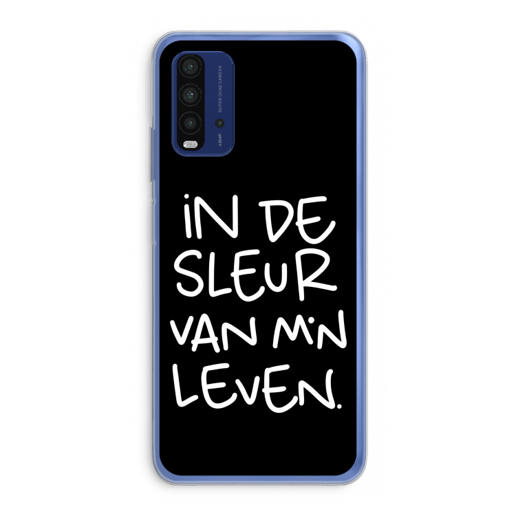 De Sleur: Xiaomi Redmi 9T Transparant Hoesje