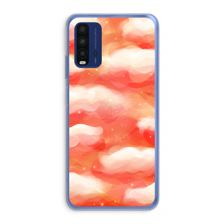 Lichte Wolken: Xiaomi Redmi 9T Transparant Hoesje