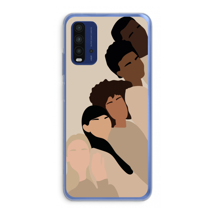 Sweet creatures: Xiaomi Redmi 9T Transparant Hoesje
