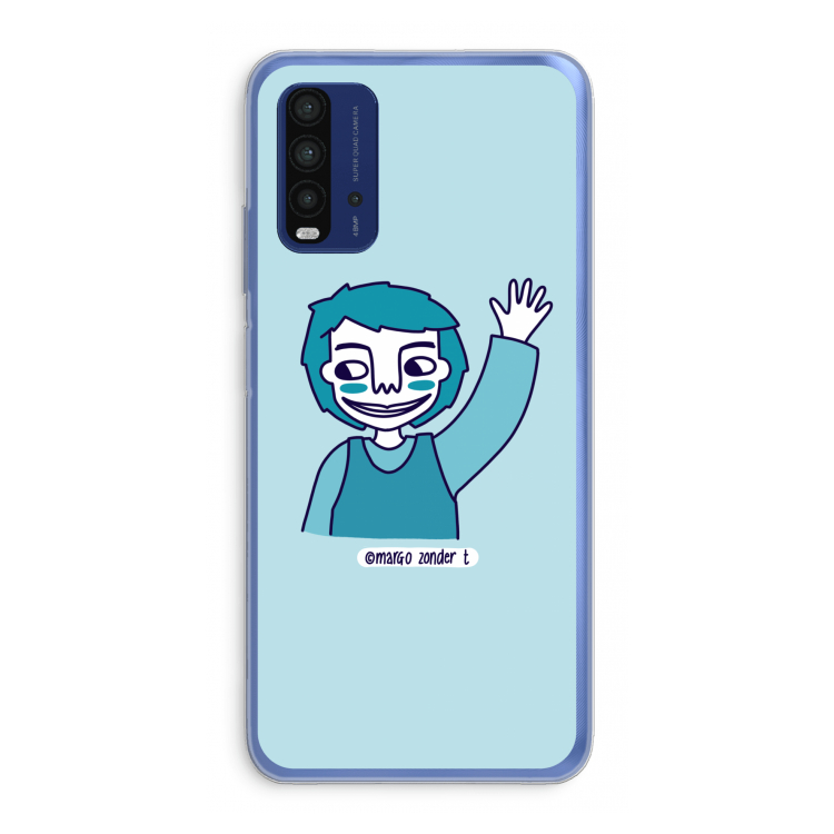 Zwaai: Xiaomi Redmi 9T Transparant Hoesje