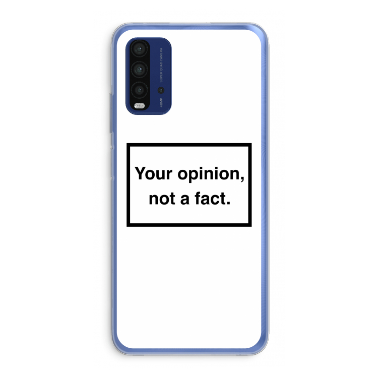Your opinion: Xiaomi Redmi 9T Transparant Hoesje