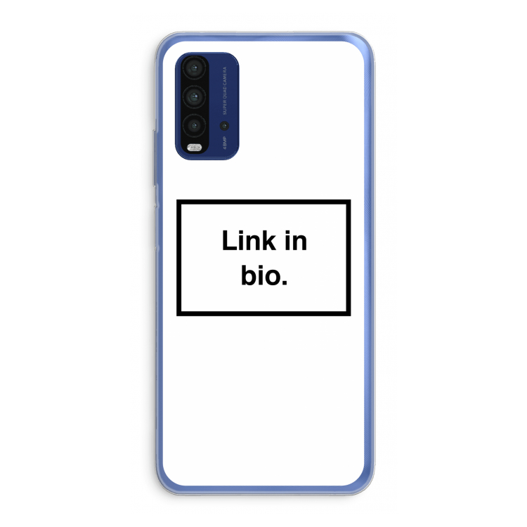 Link in bio: Xiaomi Redmi 9T Transparant Hoesje