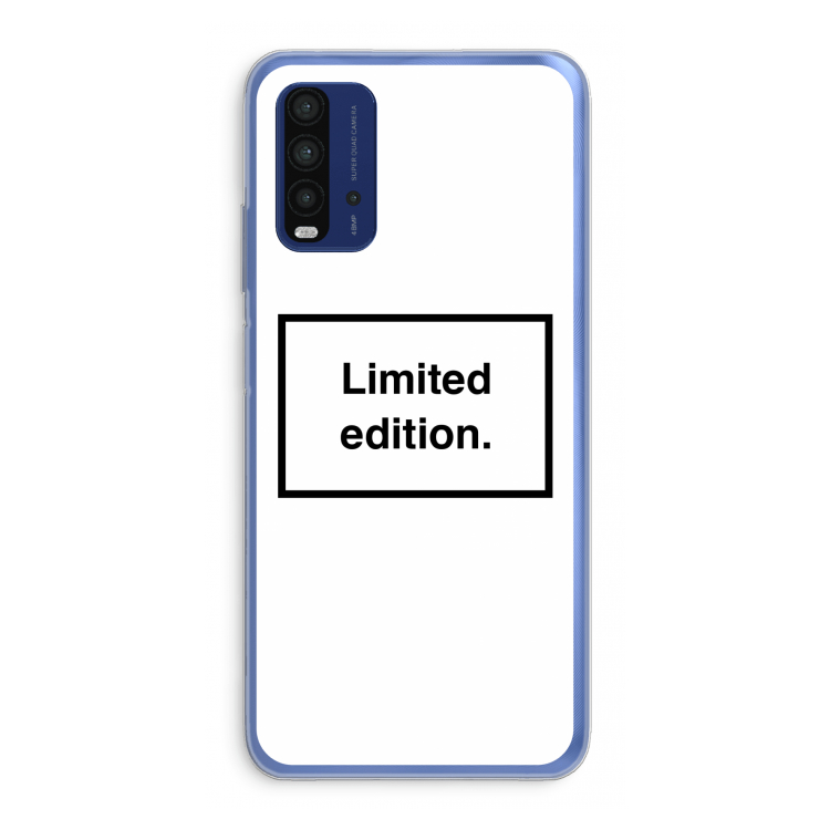 Limited edition: Xiaomi Redmi 9T Transparant Hoesje