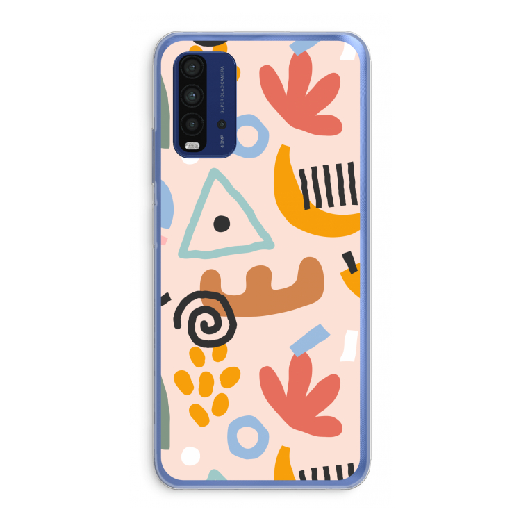 Abstract: Xiaomi Redmi 9T Transparant Hoesje