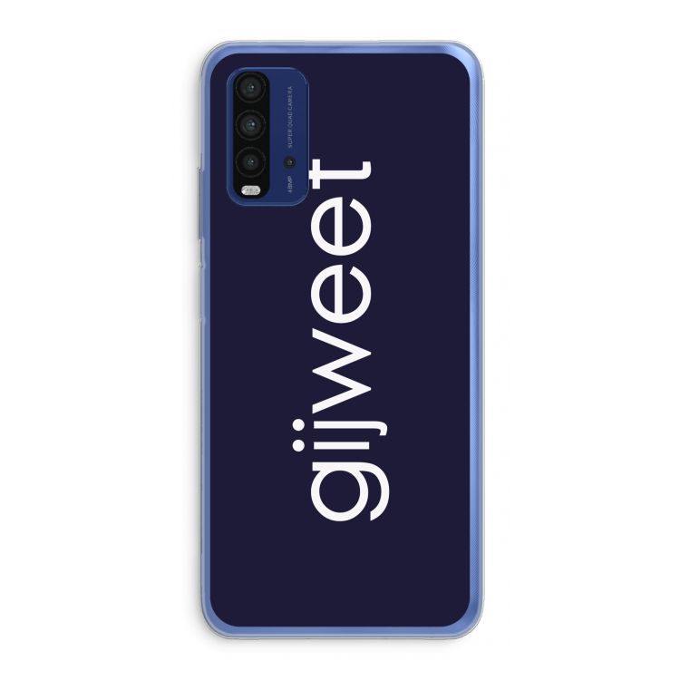 Gijweet: Xiaomi Redmi 9T Transparant Hoesje