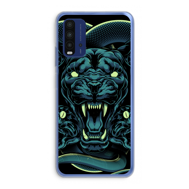 Cougar and Vipers: Xiaomi Redmi 9T Transparant Hoesje