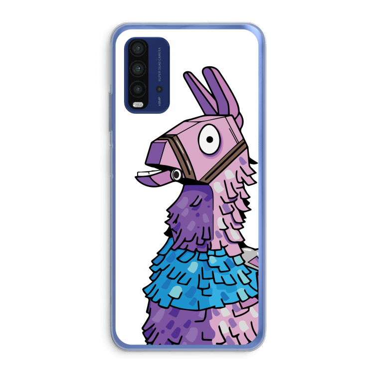 Lama: Xiaomi Redmi 9T Transparant Hoesje