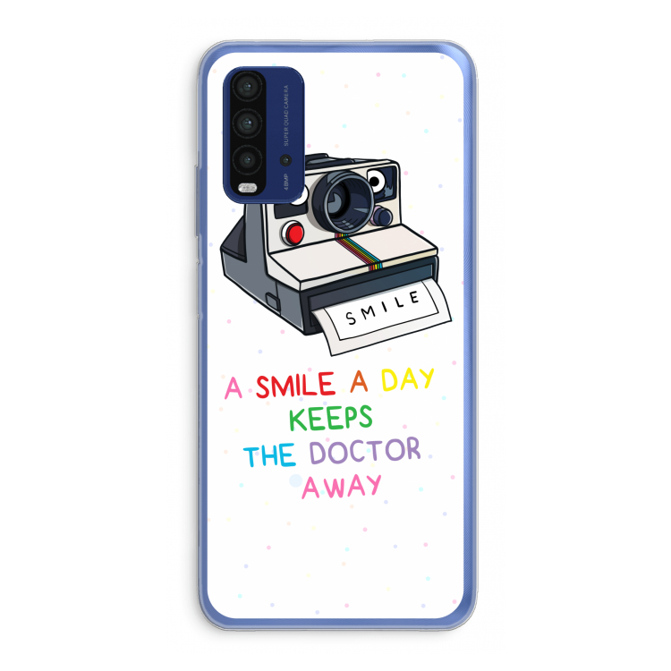 Smile: Xiaomi Redmi 9T Transparant Hoesje