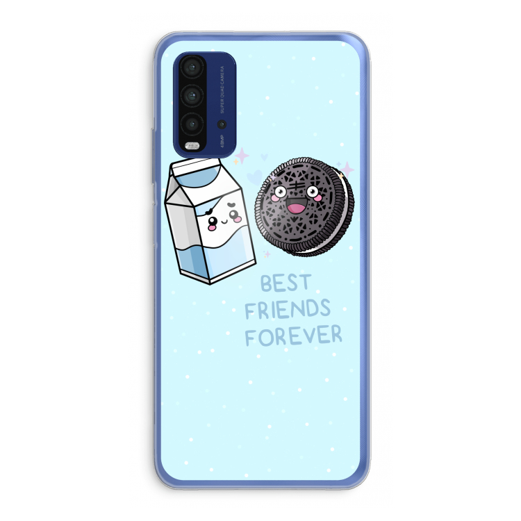 Best Friend Forever: Xiaomi Redmi 9T Transparant Hoesje