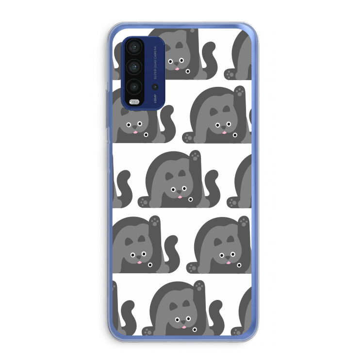 Cats: Xiaomi Redmi 9T Transparant Hoesje