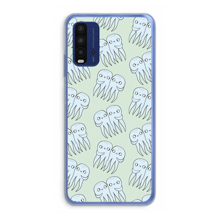 Octopussen: Xiaomi Redmi 9T Transparant Hoesje