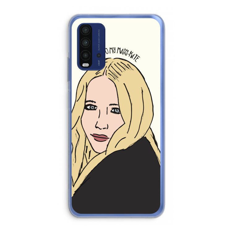 Mary Kate: Xiaomi Redmi 9T Transparant Hoesje