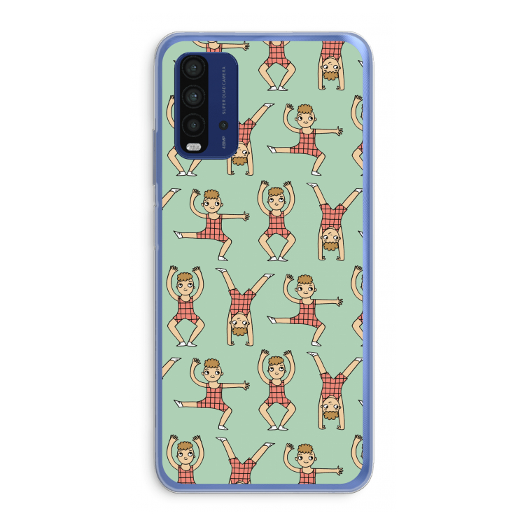 Gymboys: Xiaomi Redmi 9T Transparant Hoesje