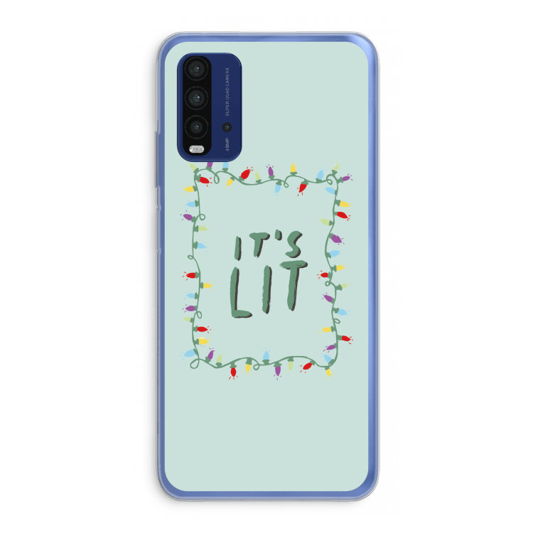 It's Lit: Xiaomi Redmi 9T Transparant Hoesje