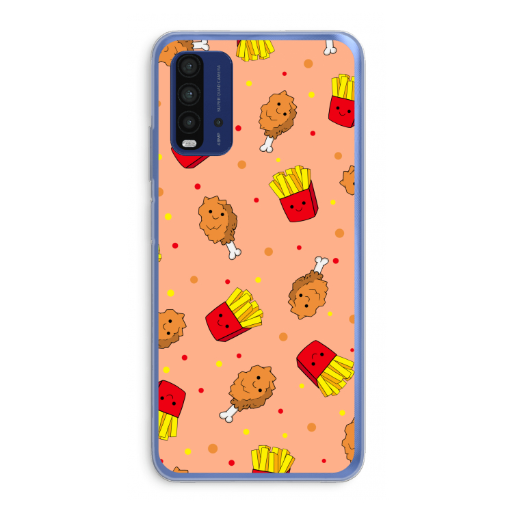 Chicken 'n Fries: Xiaomi Redmi 9T Transparant Hoesje