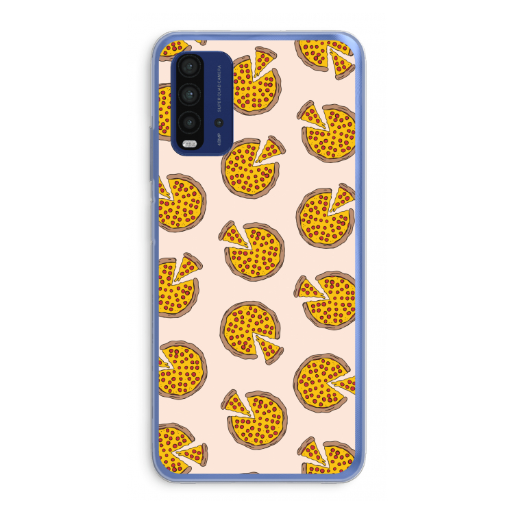 You Had Me At Pizza: Xiaomi Redmi 9T Transparant Hoesje