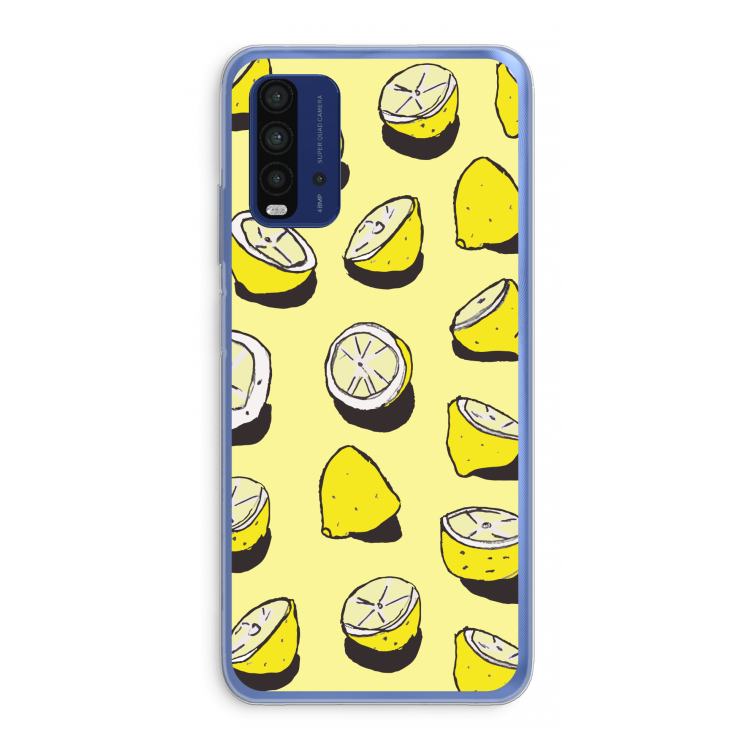 When Life Gives You Lemons...: Xiaomi Redmi 9T Transparant Hoesje