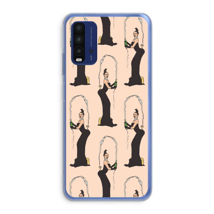 Pop Some Kim: Xiaomi Redmi 9T Transparant Hoesje
