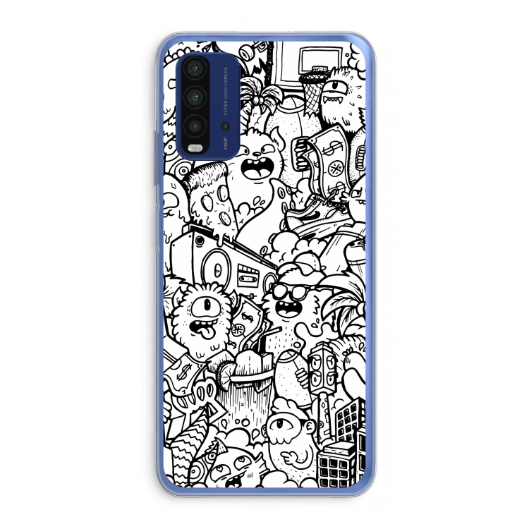 Vexx City #2: Xiaomi Redmi 9T Transparant Hoesje