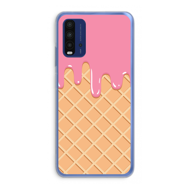 Ice cream: Xiaomi Redmi 9T Transparant Hoesje