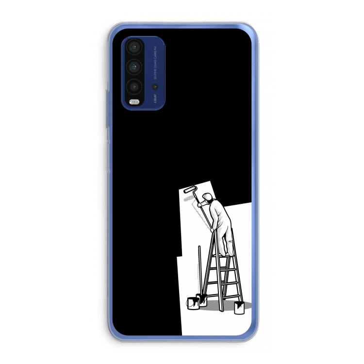 Musketon Painter: Xiaomi Redmi 9T Transparant Hoesje
