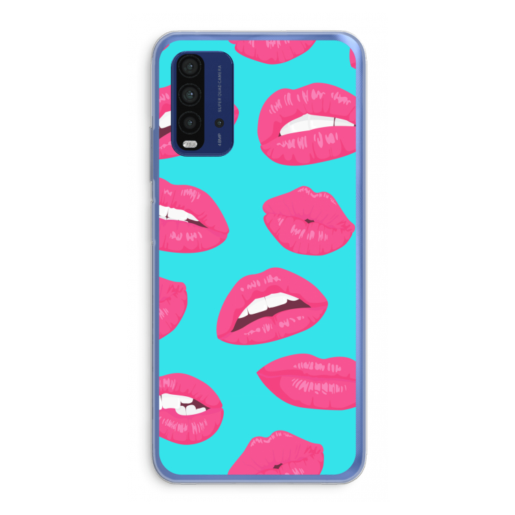 Bite my lip: Xiaomi Redmi 9T Transparant Hoesje