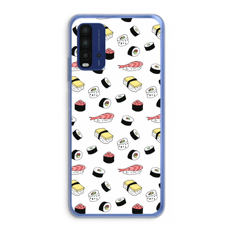 Sushi time: Xiaomi Redmi 9T Transparant Hoesje