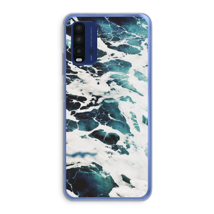 Golven: Xiaomi Redmi 9T Transparant Hoesje