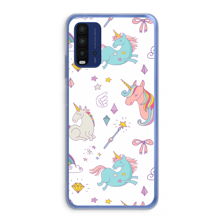 Fantasiewereld: Xiaomi Redmi 9T Transparant Hoesje