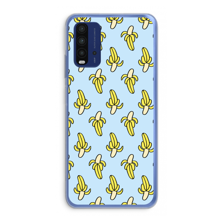 Bananas: Xiaomi Redmi 9T Transparant Hoesje