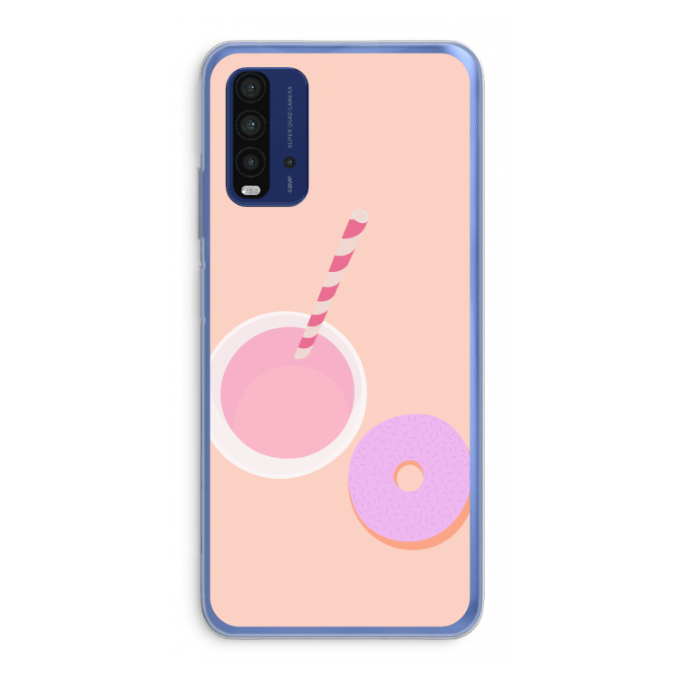Donut: Xiaomi Redmi 9T Transparant Hoesje