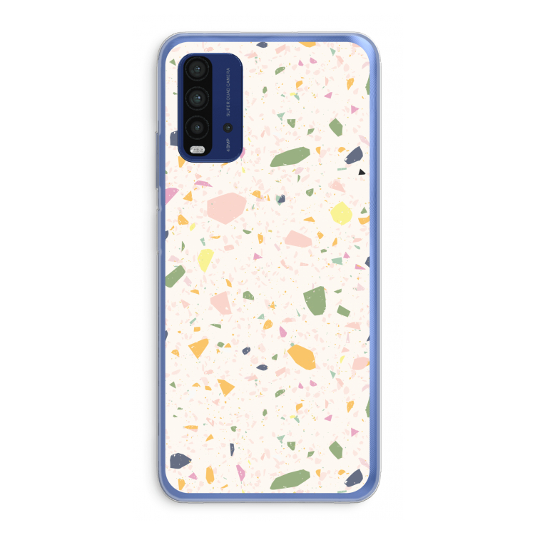 Terrazzo N°21: Xiaomi Redmi 9T Transparant Hoesje