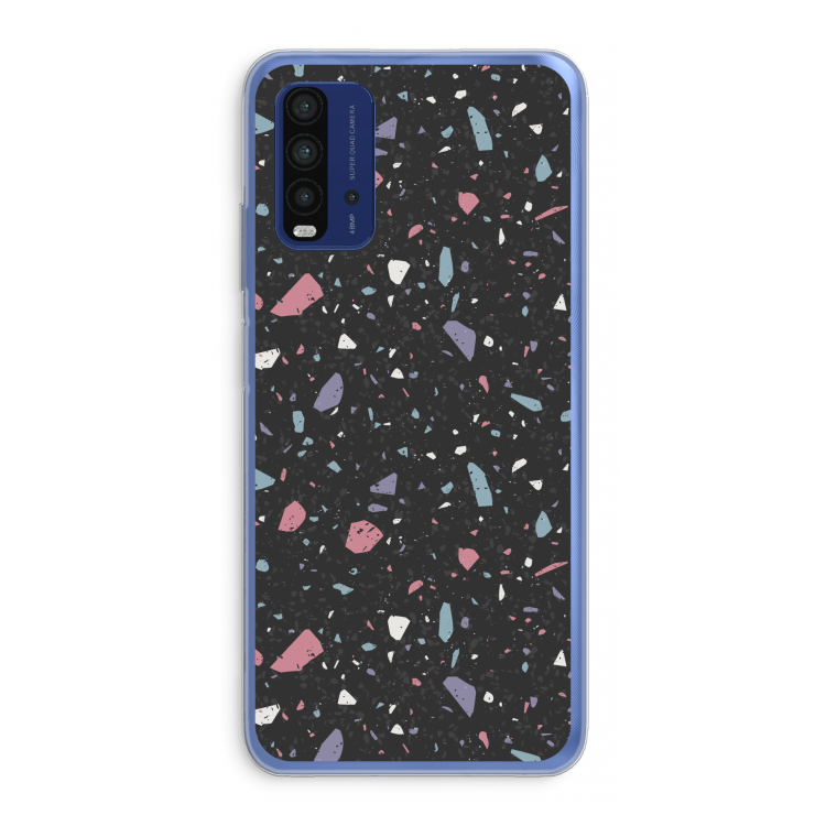 Terrazzo N°16: Xiaomi Redmi 9T Transparant Hoesje