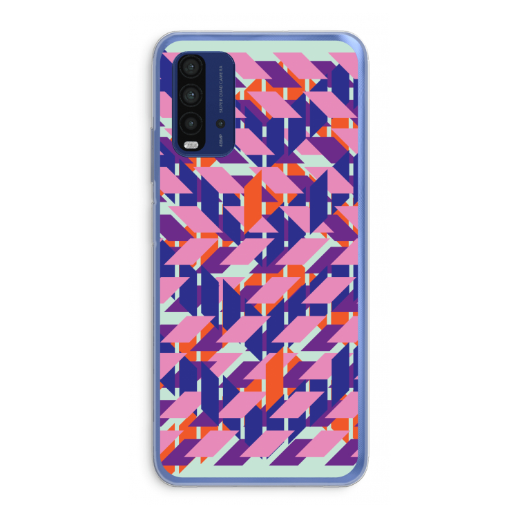 Skew Blush 3: Xiaomi Redmi 9T Transparant Hoesje
