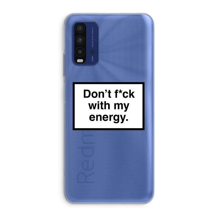 My energy: Xiaomi Redmi 9T Transparant Hoesje