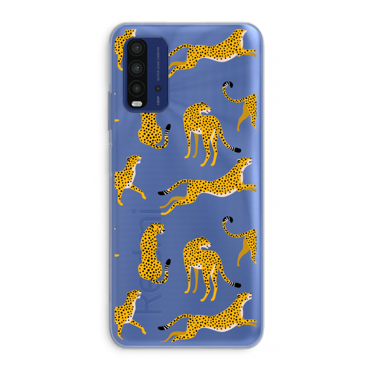 Luipaard: Xiaomi Redmi 9T Transparant Hoesje