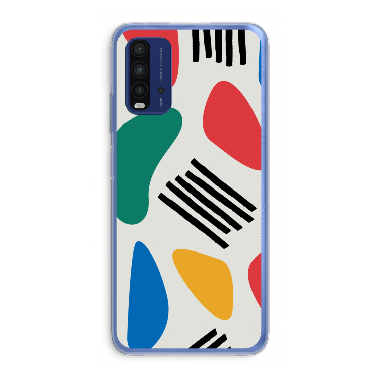 Illustratieve pop 1: Xiaomi Redmi 9T Transparant Hoesje