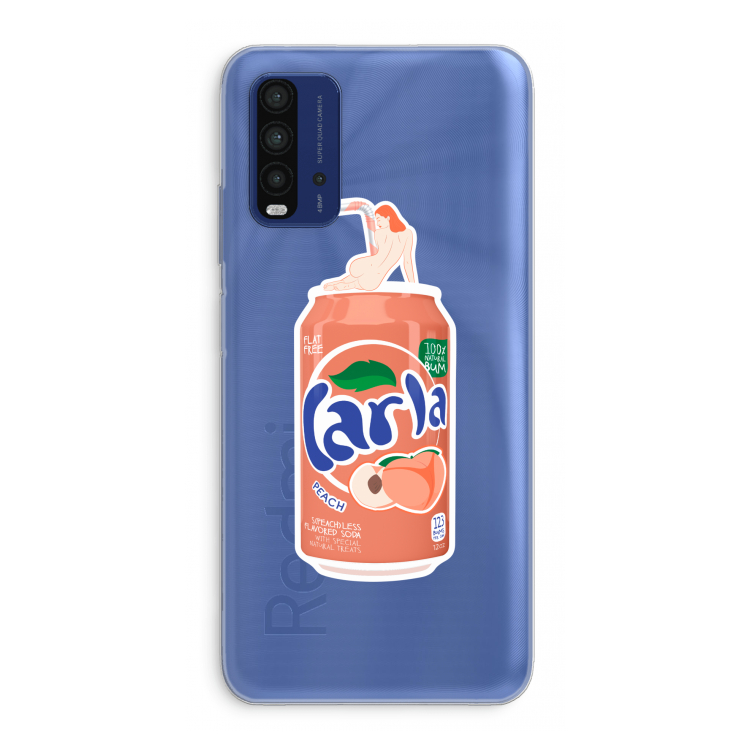 S(peach)less: Xiaomi Redmi 9T Transparant Hoesje