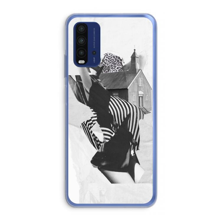 House: Xiaomi Redmi 9T Transparant Hoesje
