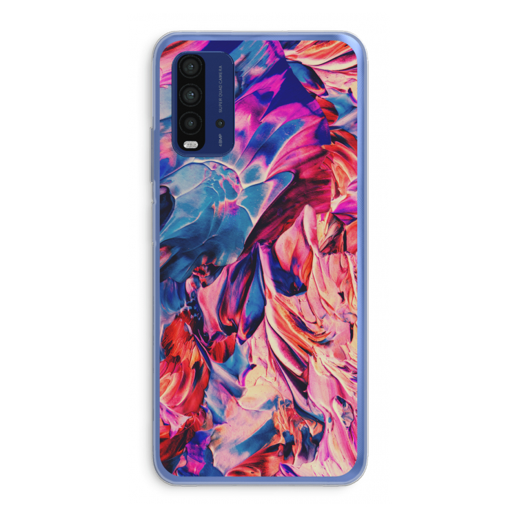Pink Orchard: Xiaomi Redmi 9T Transparant Hoesje