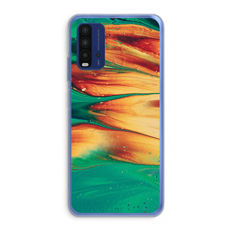 Green Inferno: Xiaomi Redmi 9T Transparant Hoesje