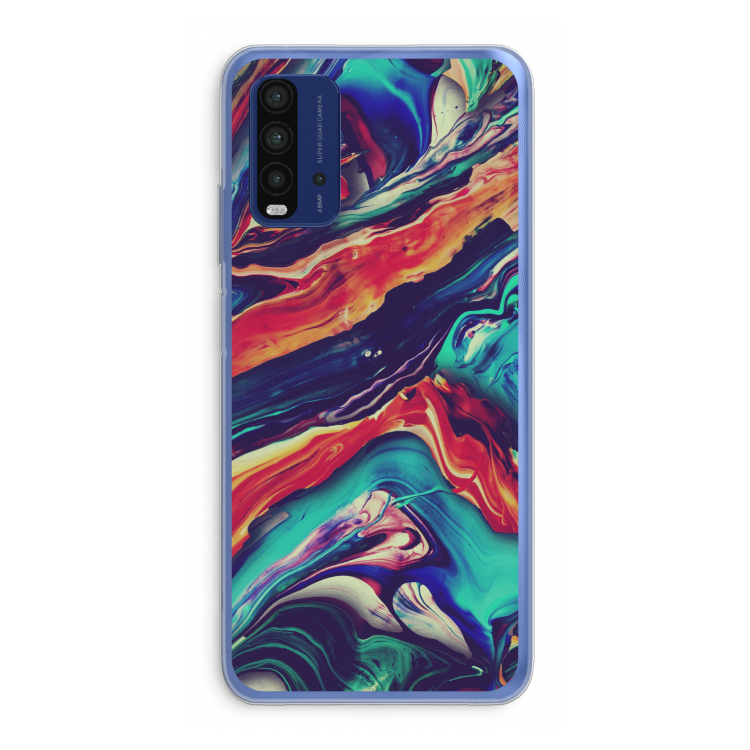 Chameleon Sun: Xiaomi Redmi 9T Transparant Hoesje