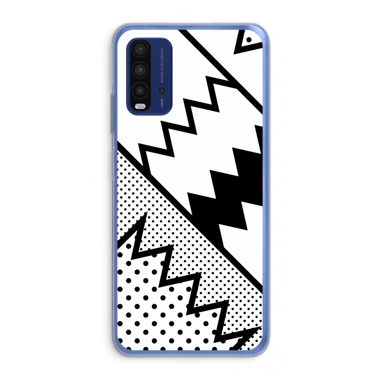 Pop Art #5: Xiaomi Redmi 9T Transparant Hoesje