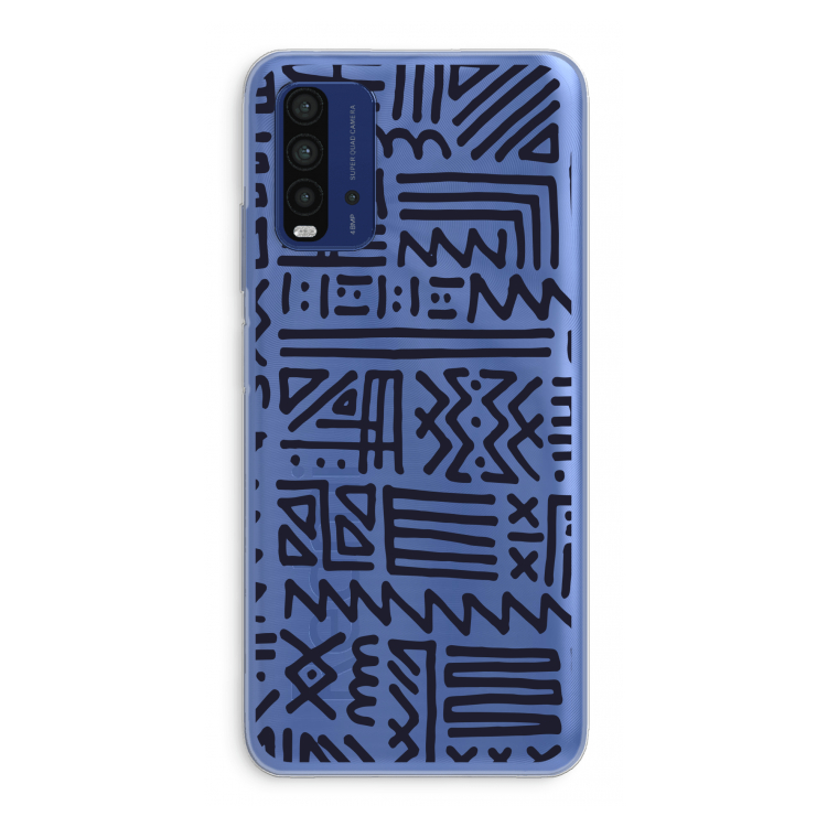 Marrakech print: Xiaomi Redmi 9T Transparant Hoesje