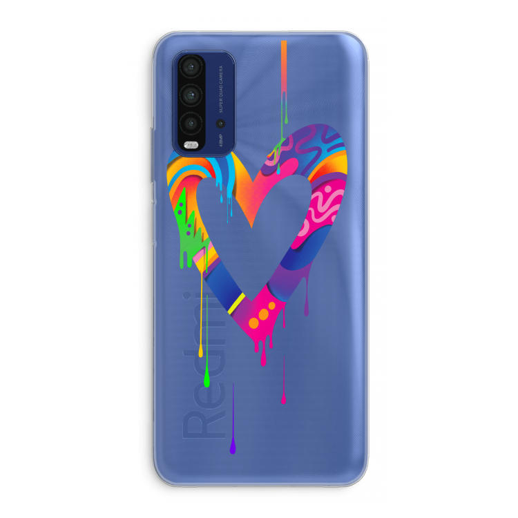Melts My Heart: Xiaomi Redmi 9T Transparant Hoesje