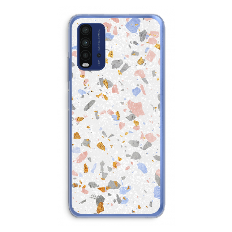 Terrazzo N°8: Xiaomi Redmi 9T Transparant Hoesje