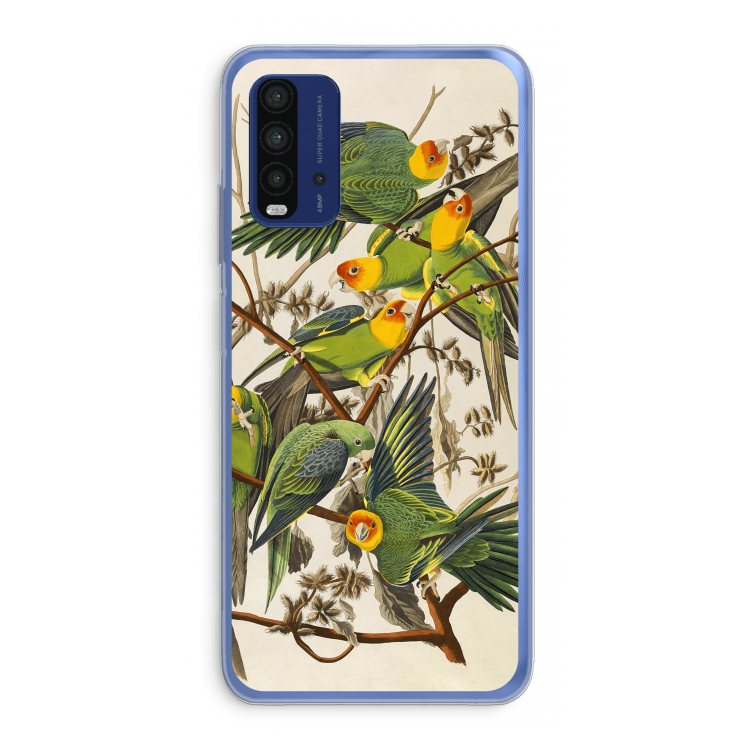 Carolinaparkiet: Xiaomi Redmi 9T Transparant Hoesje